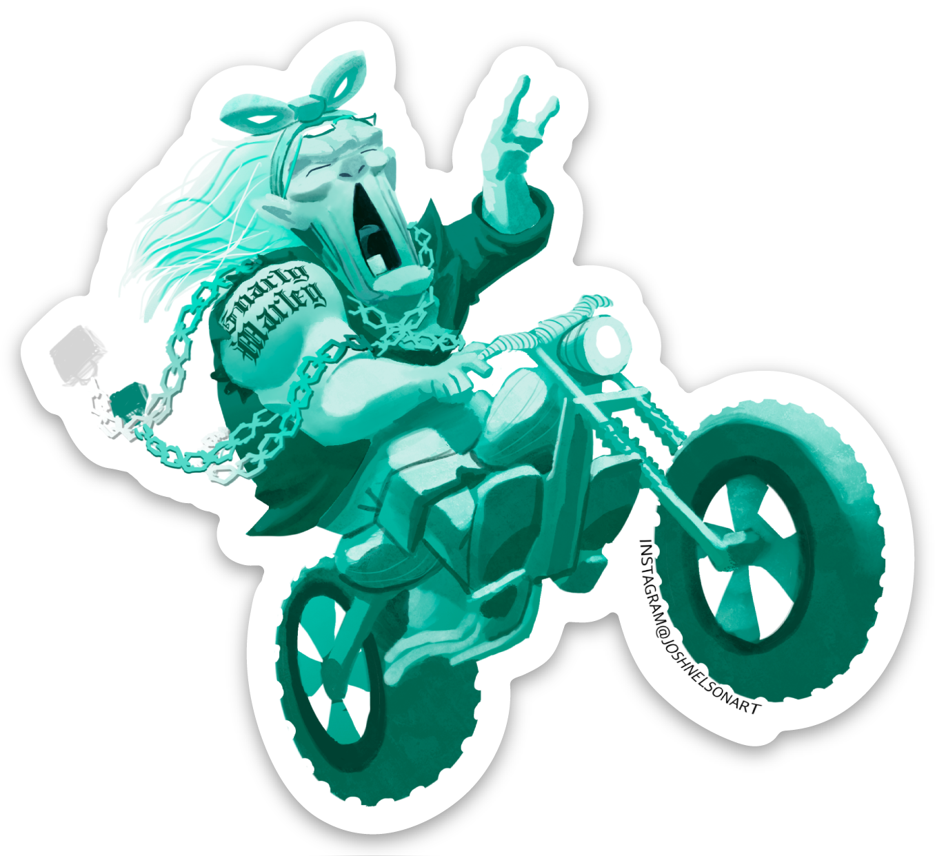 Gestanzte Sticker