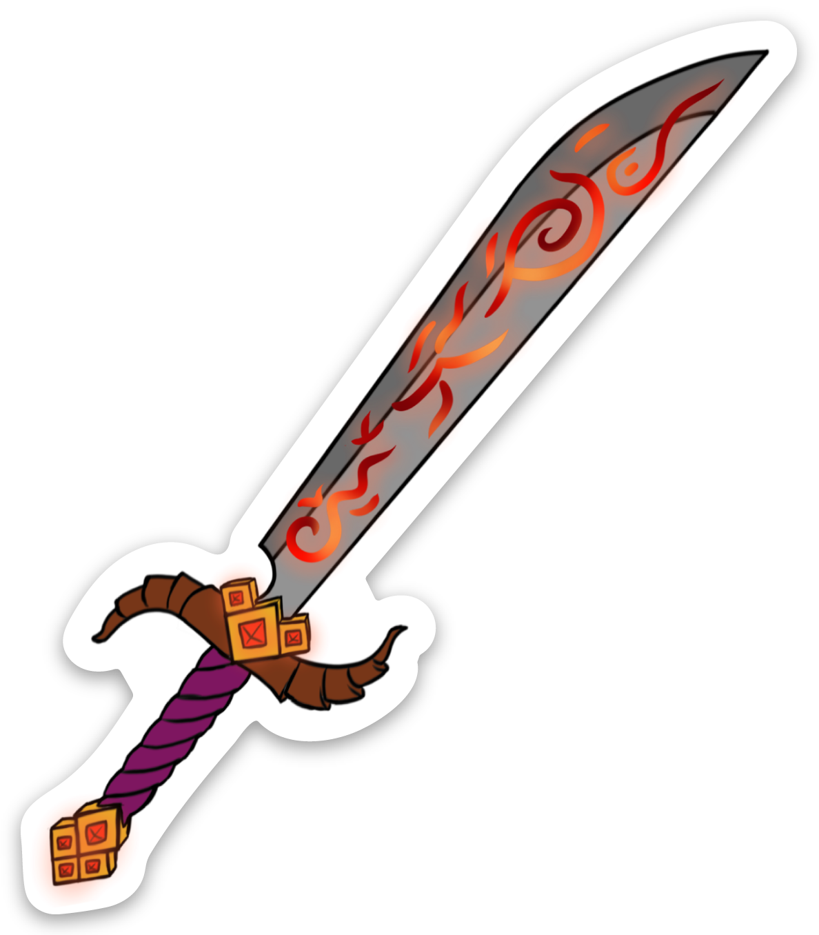 Die cut stickers