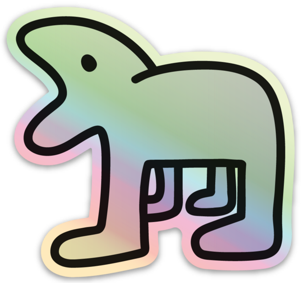 Holographic stickers