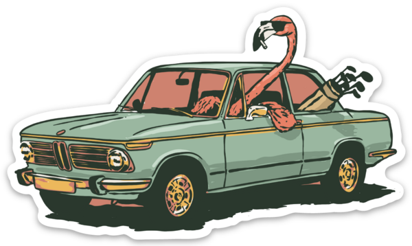 Die cut stickers