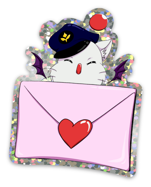Stickers pailletés