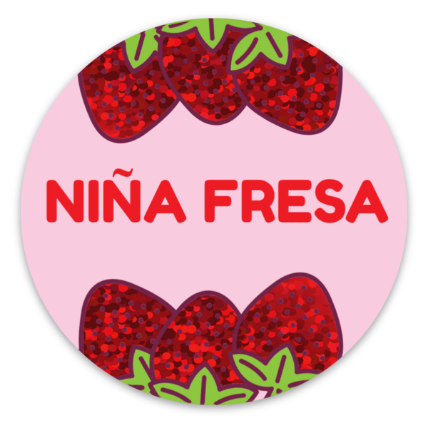 Glitter stickers