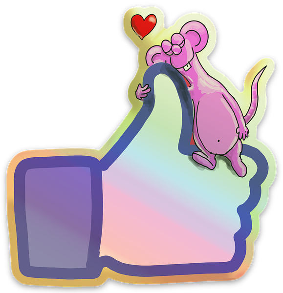 Holographic stickers