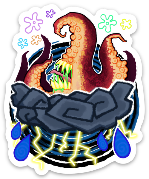 Die cut stickers