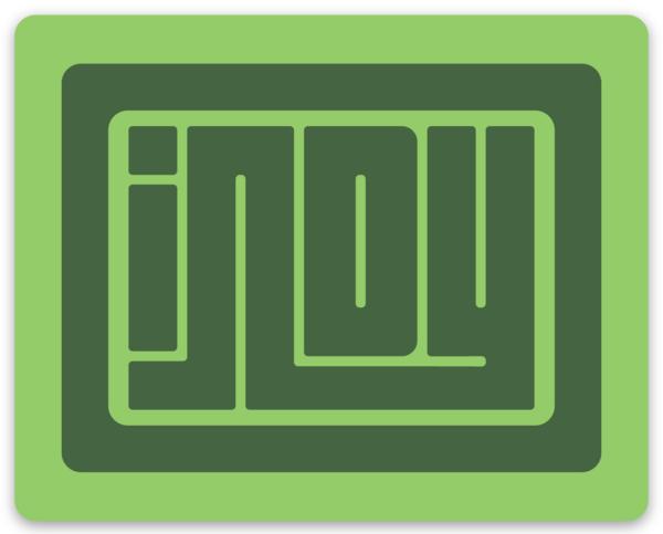 Rounded corner stickers