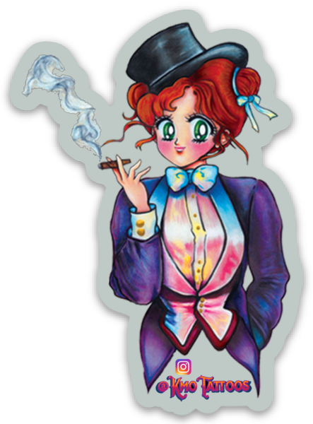 Die cut stickers