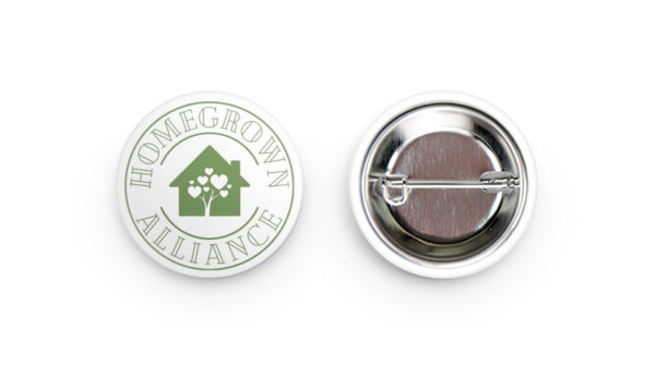 Chapas redondas de 25 mm