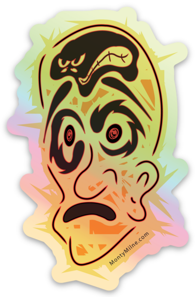Stickers holographique