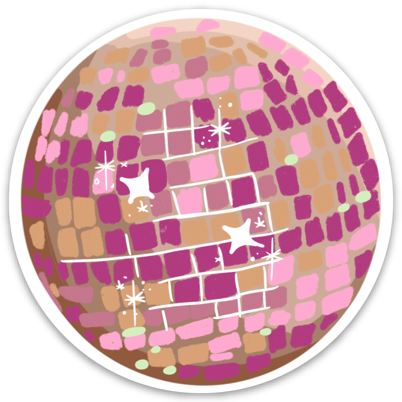 Die cut stickers