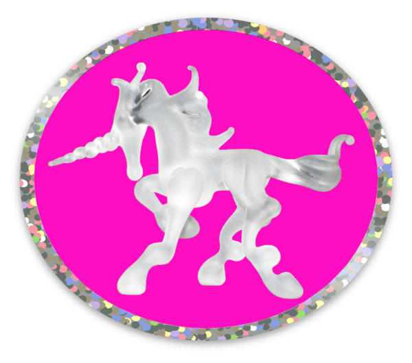 Stickers pailletés