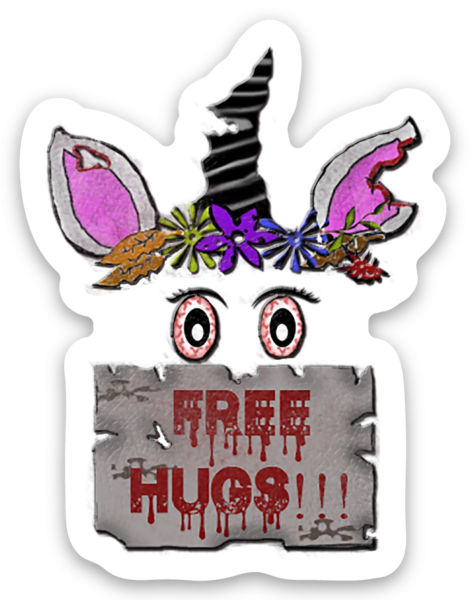 Die cut stickers