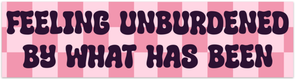 Bumper stickers