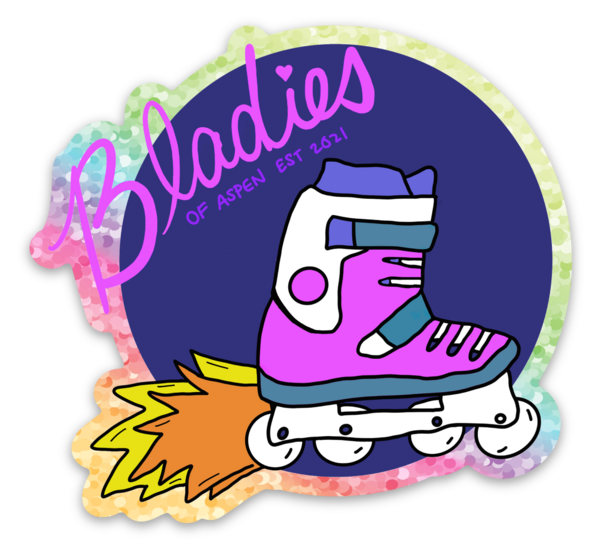 Stickers glitter
