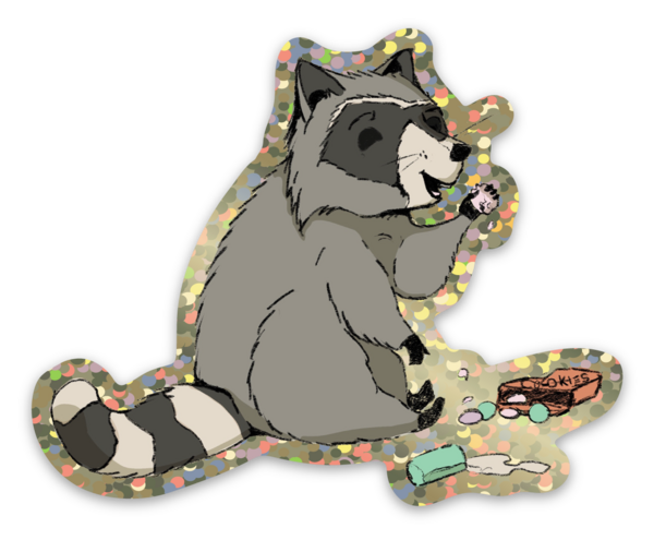 Stickers pailletés