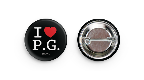32 mm Round badges
