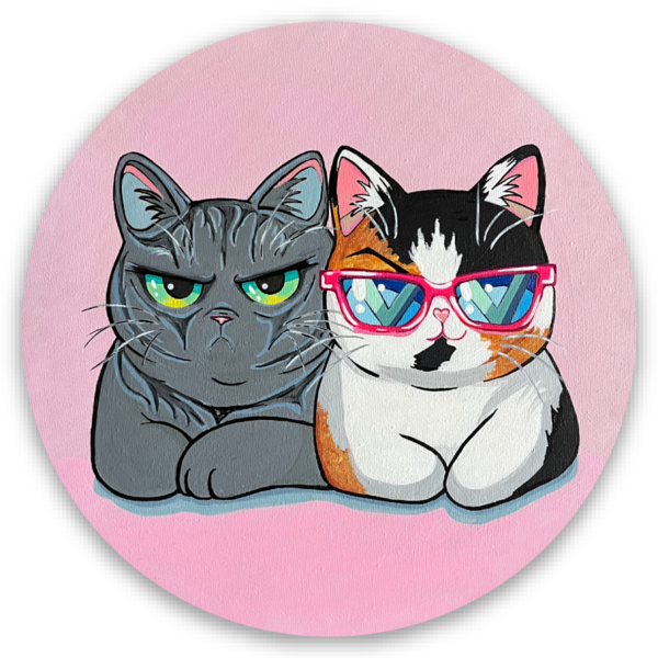 Round stickers