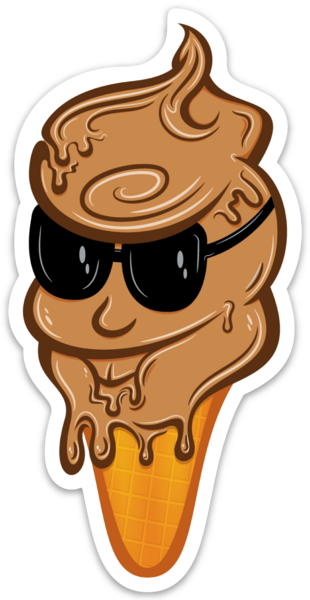Gestanzte Sticker