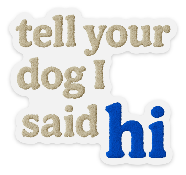 Clear stickers
