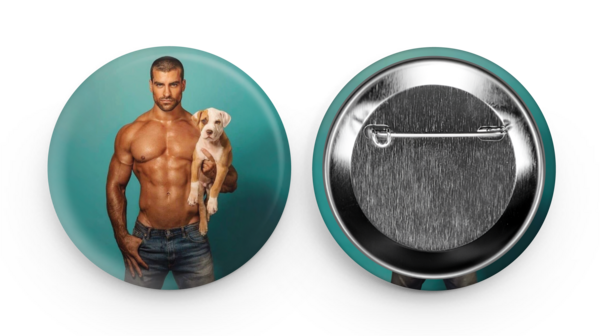 57 mm ronde buttons