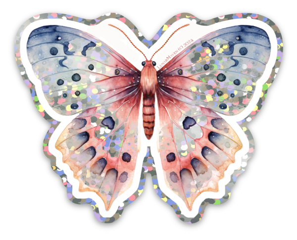 Glitter stickers