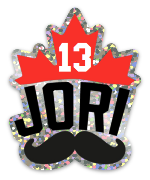 Glitter stickers