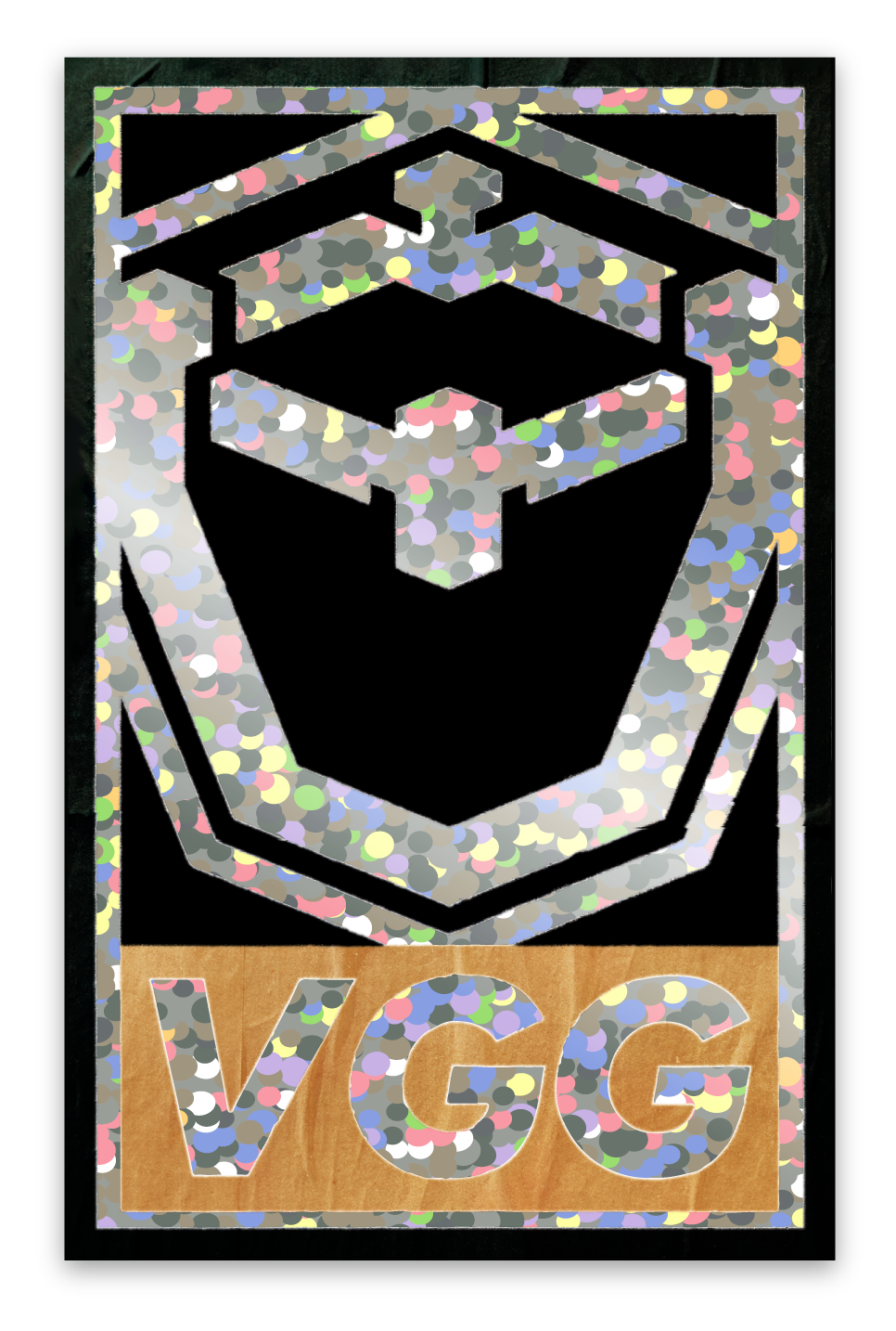 Glitter stickers