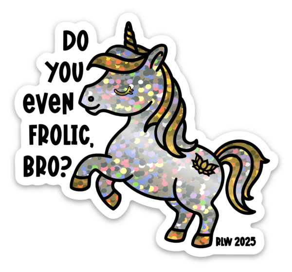 Stickers glitter