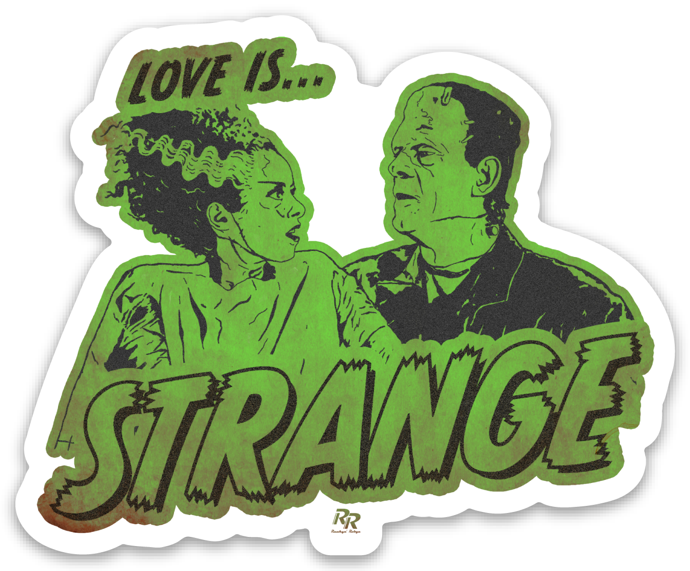 Gestanzte Sticker