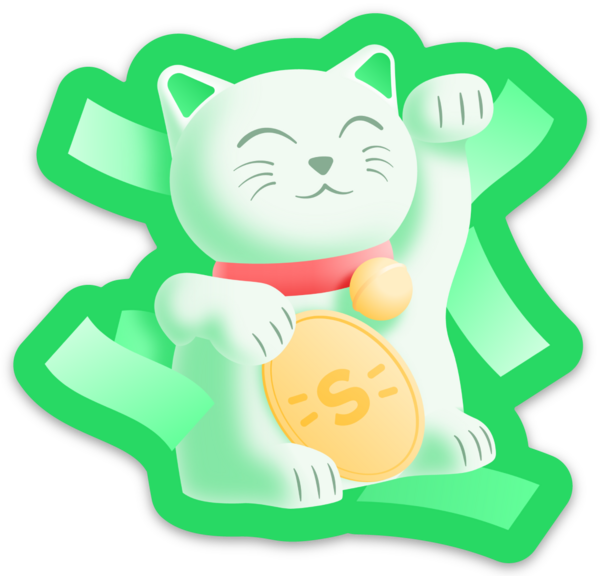 Die cut stickers