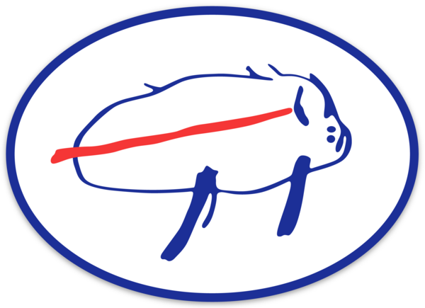 Oval stickers