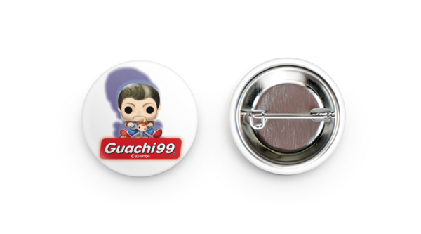 Chapas redondas de 32 mm