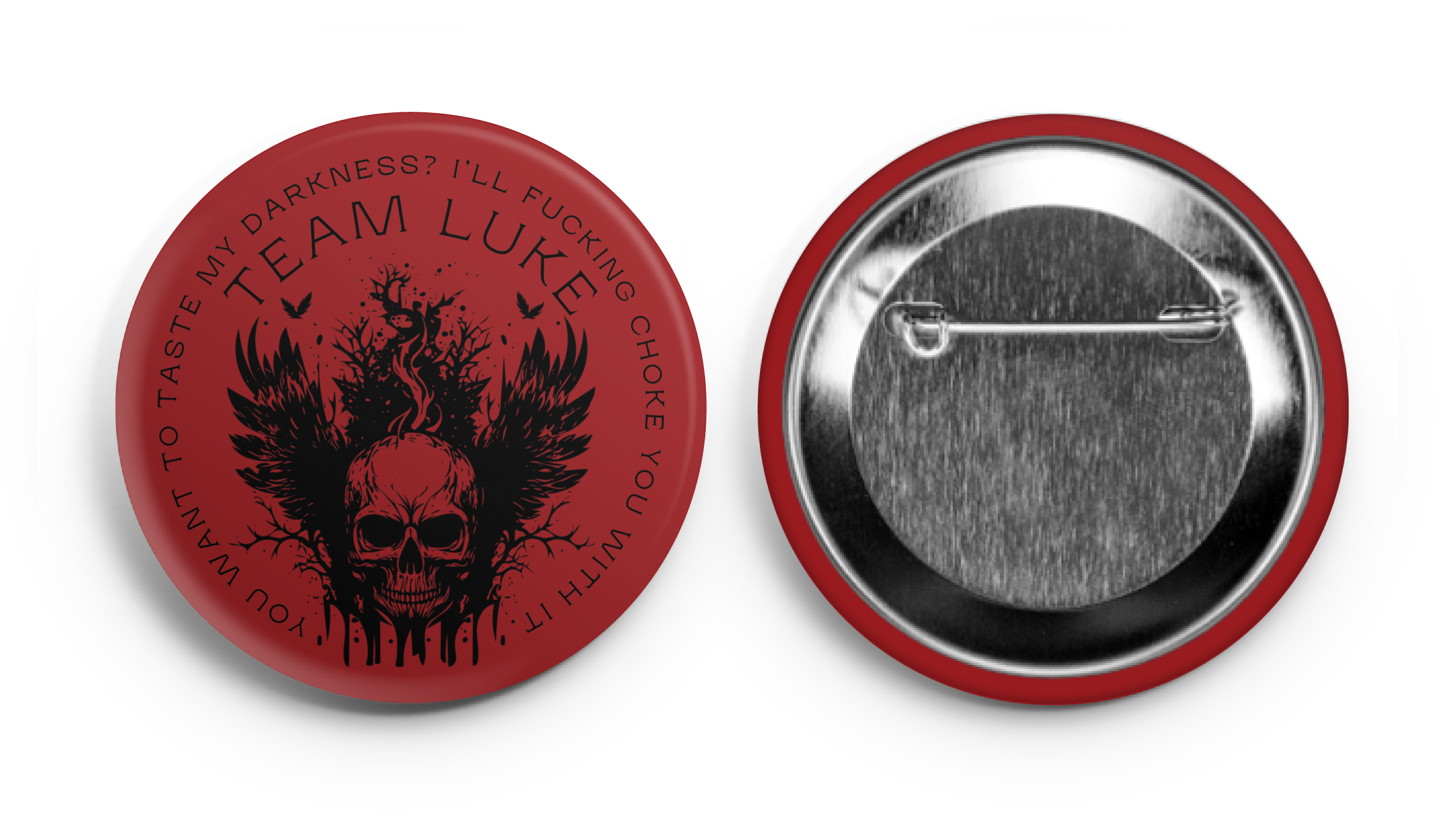57 mm Round buttons