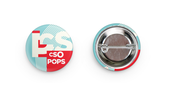 32 mm ronde buttons