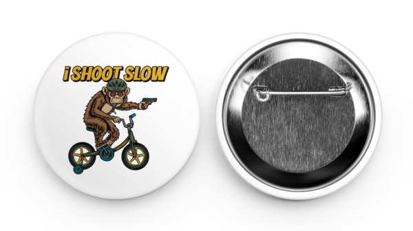 57 mm Runde Buttons