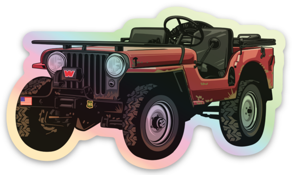 Holographic stickers