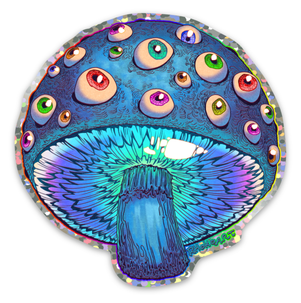 Glitter stickers