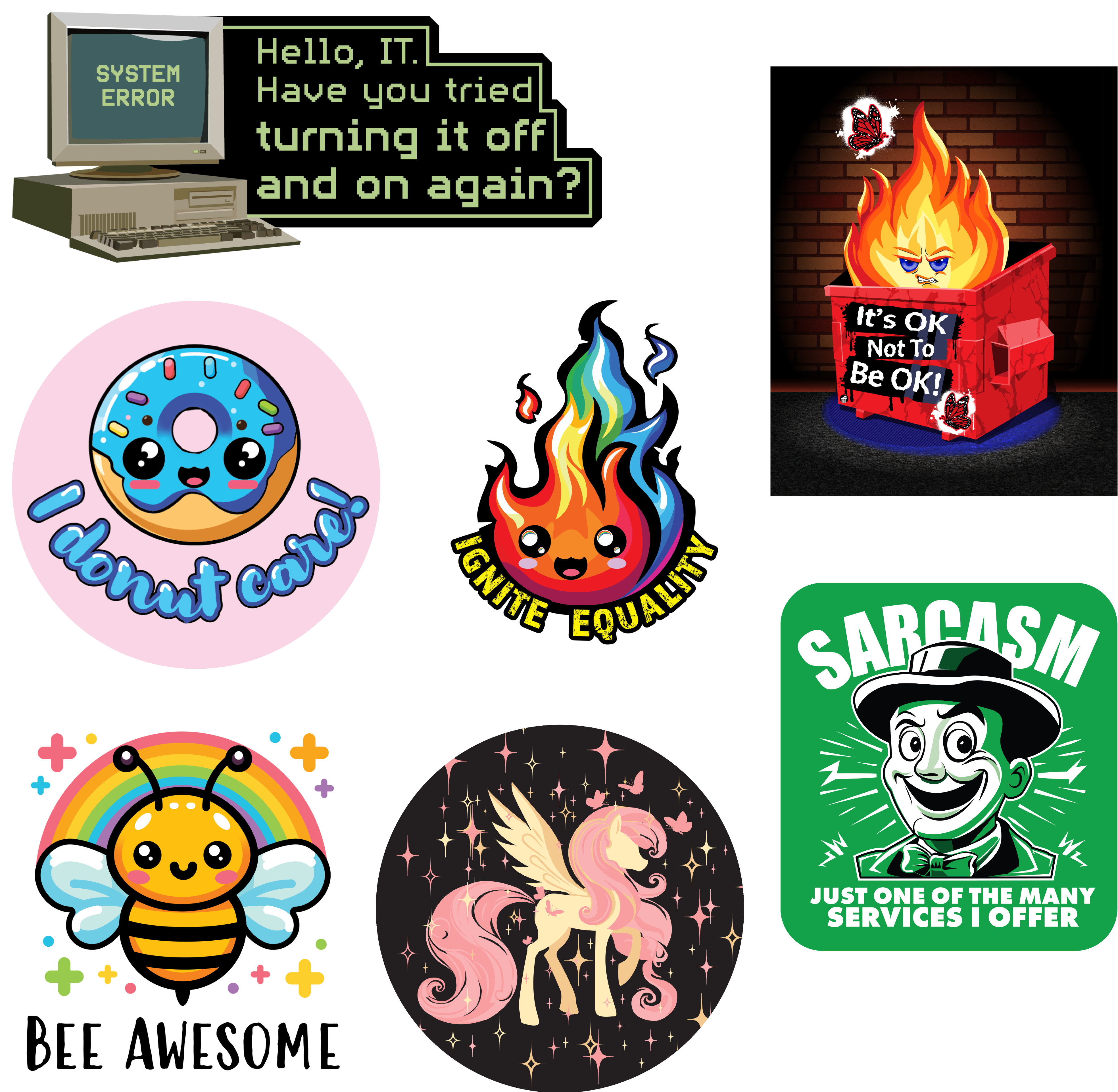 Sticker packs -