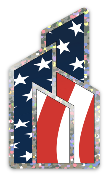 Glitter stickers