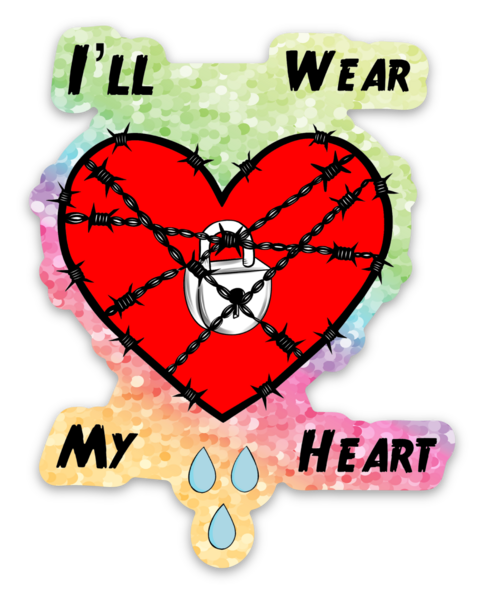 Glitter stickers