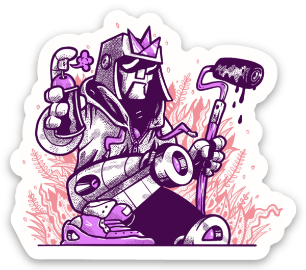 Die cut stickers