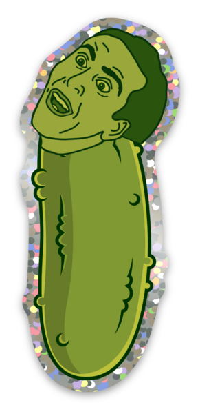 Glitter stickers