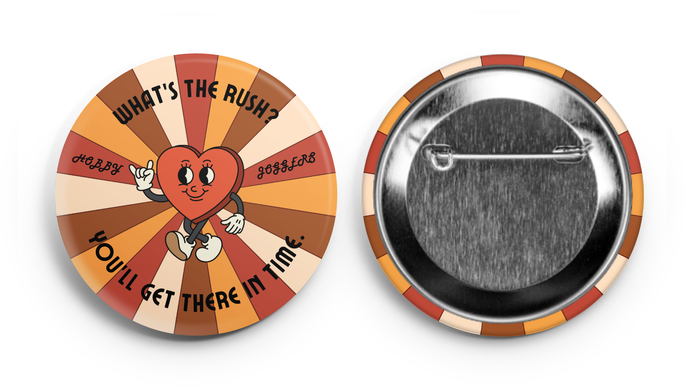 Chapas redondas de 57 mm