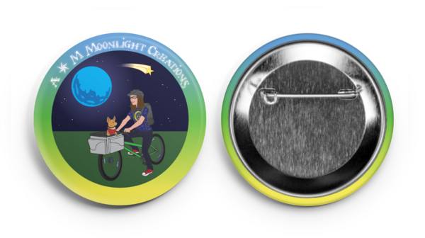 2.25" Round buttons