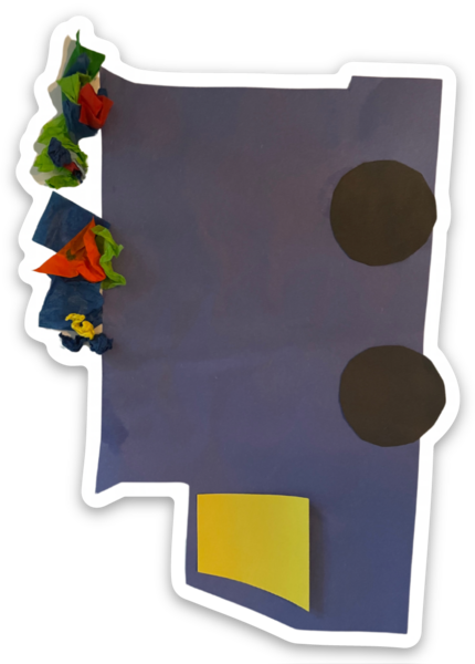 Die cut stickers