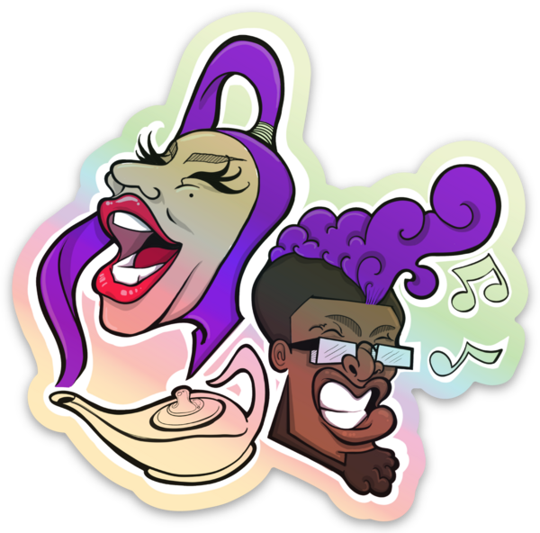 Holographic stickers
