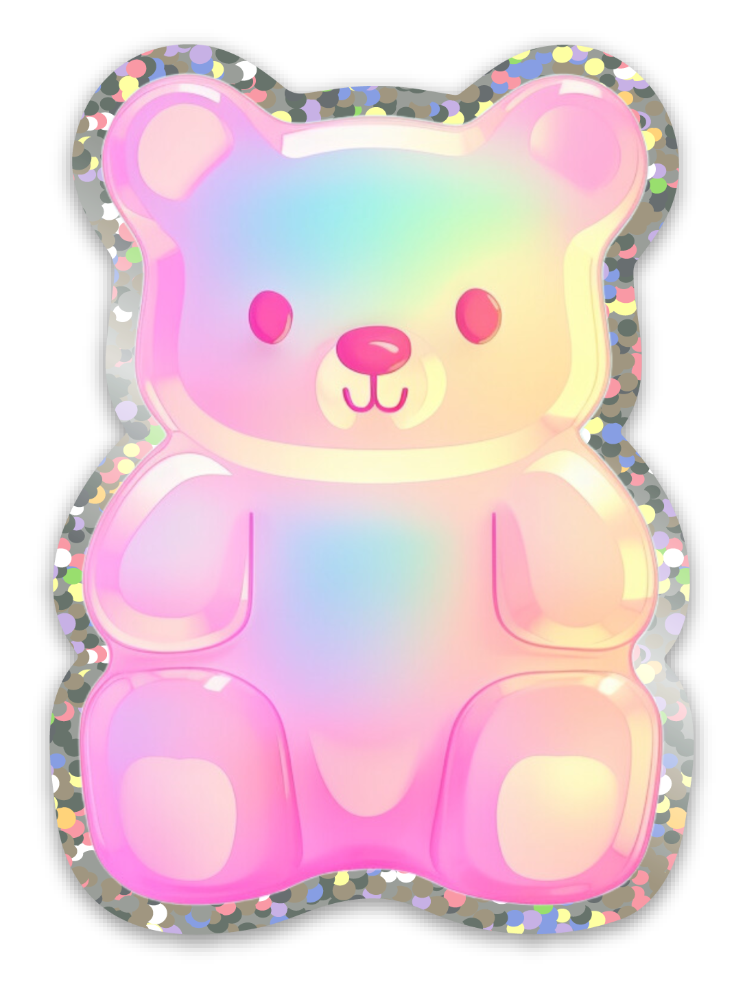 Stickers glitter