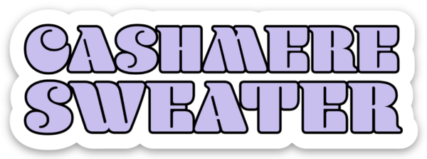 Die cut stickers