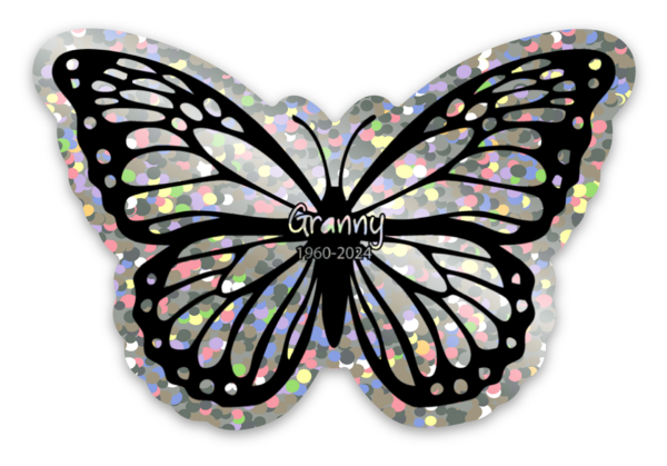 Stickers glitter