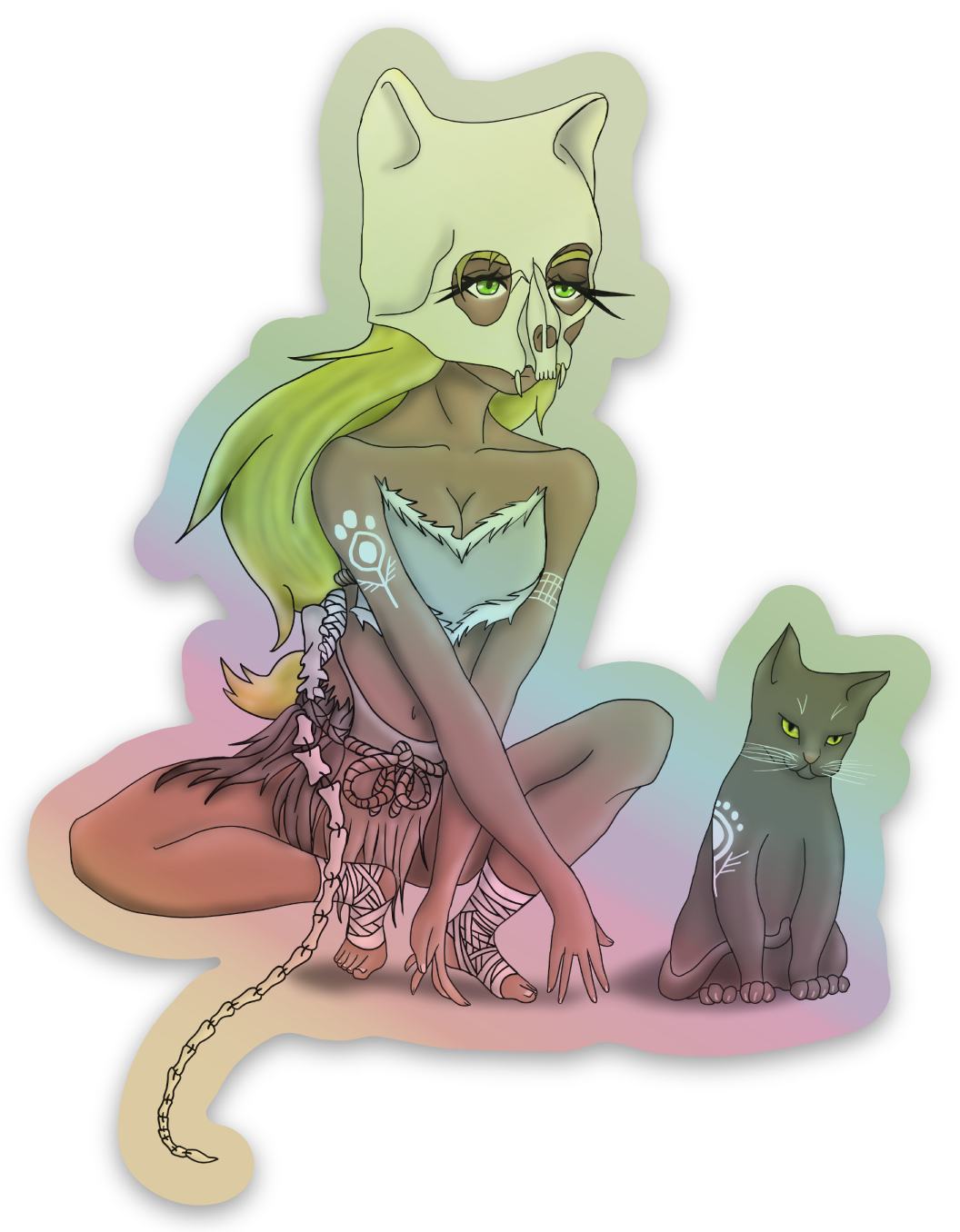 Holographic stickers