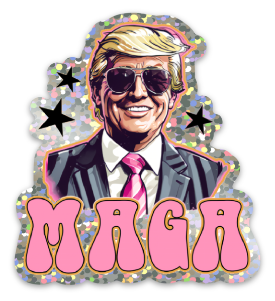 Stickers pailletés